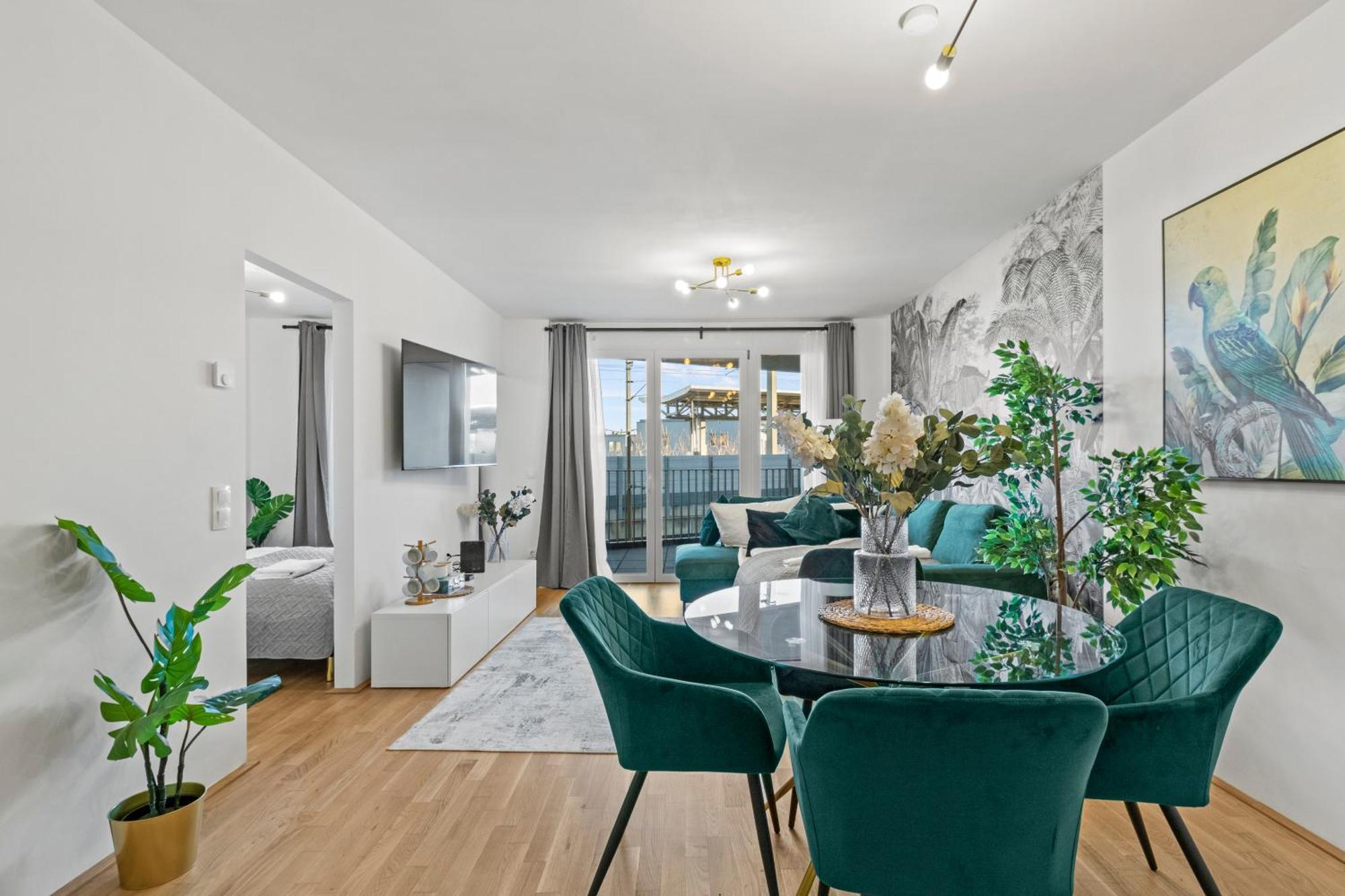 Balcony Apartment I 50 M² I Near City Center Wina Bagian luar foto