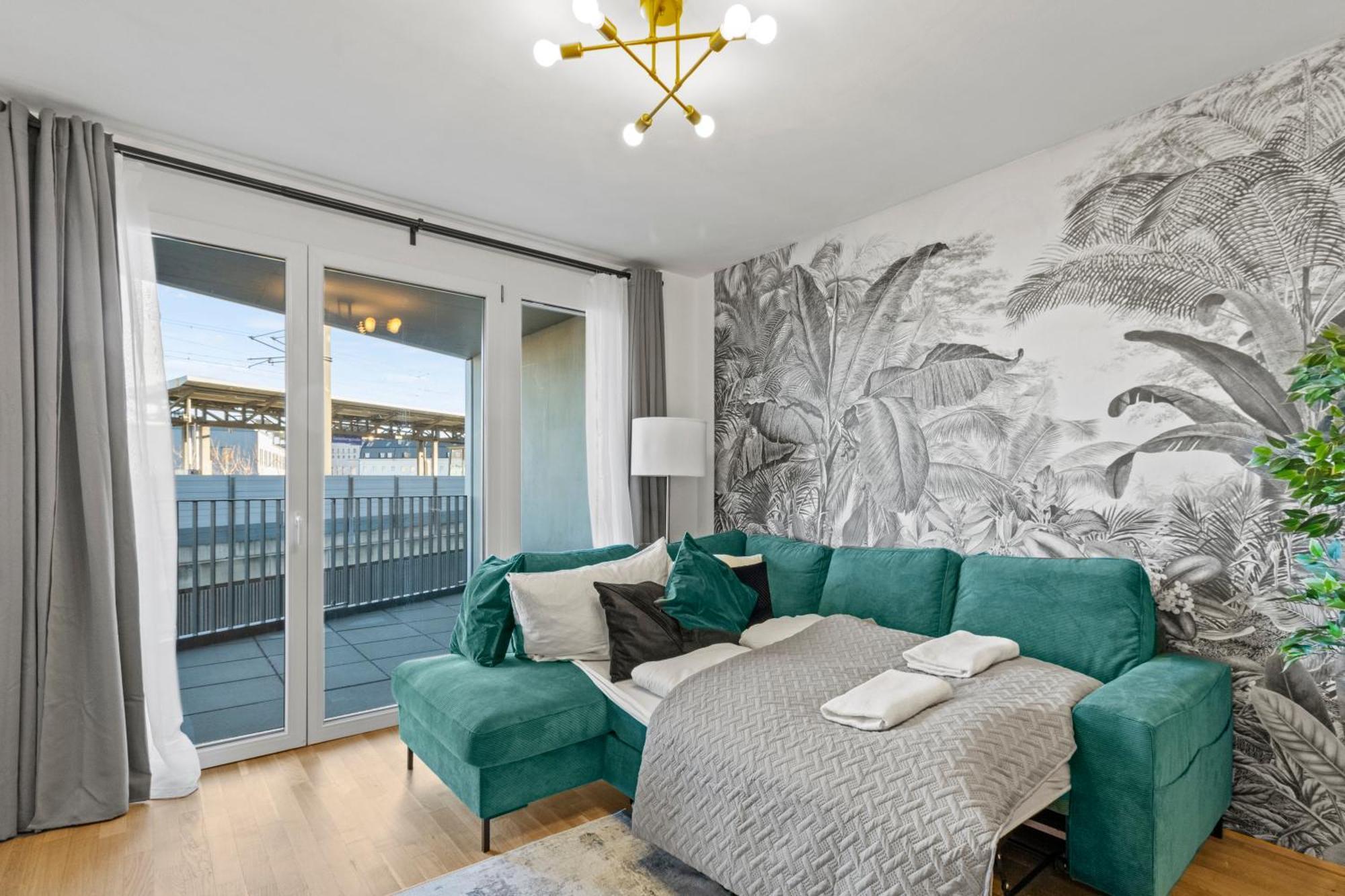 Balcony Apartment I 50 M² I Near City Center Wina Bagian luar foto